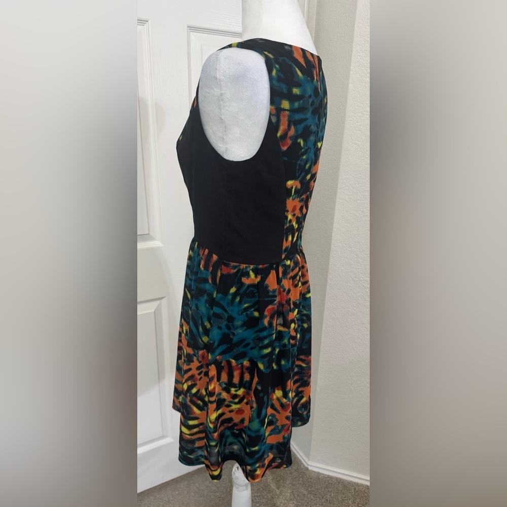 Kensie Fit and Flare Sleeveless Mini Dress Size M - Picture 5 of 9